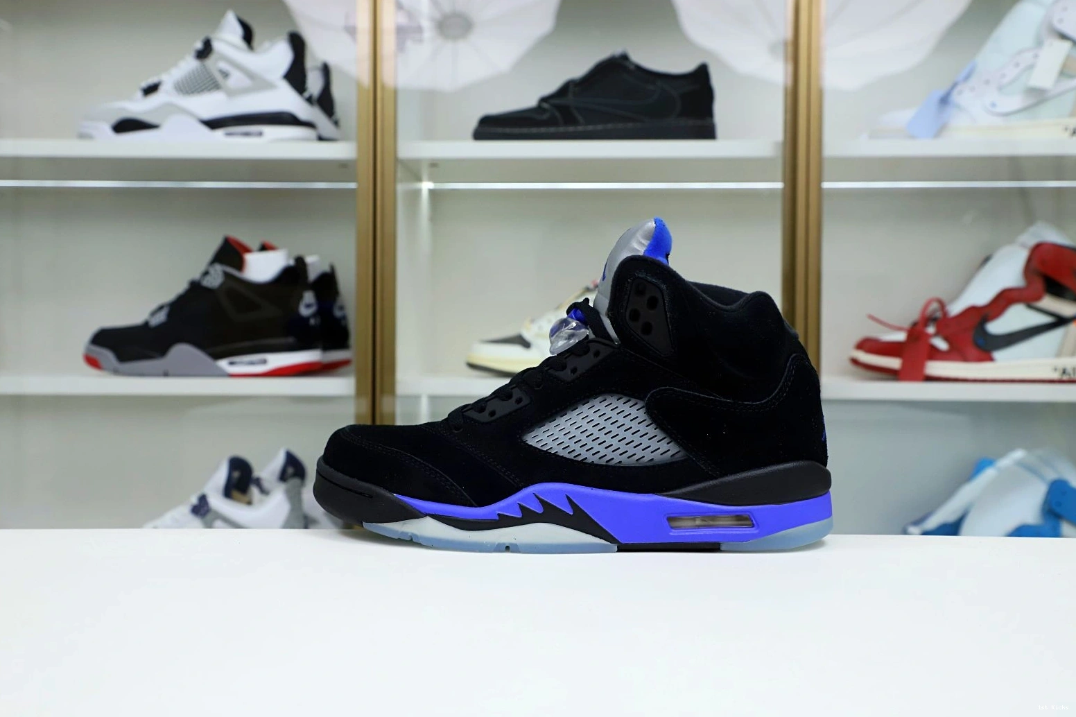 1st Kicks Shoes RETRO SportInspired 1971 Kimikick AIR 'RACER 5 JORDAN AIR JORDAN BLUE' 1201